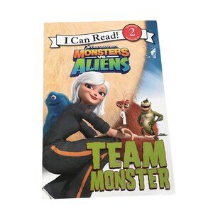 Disneys Monsters Vs Aliens Team Monster Book Level 2 By HarperCollins Reading